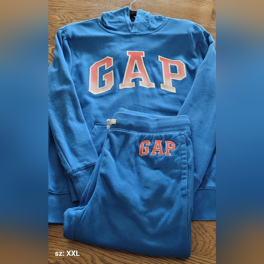 GAP Blue Joggers Soft Cotton Blend